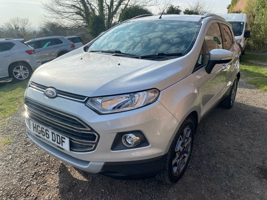 Ford Ecosport Suv Silver