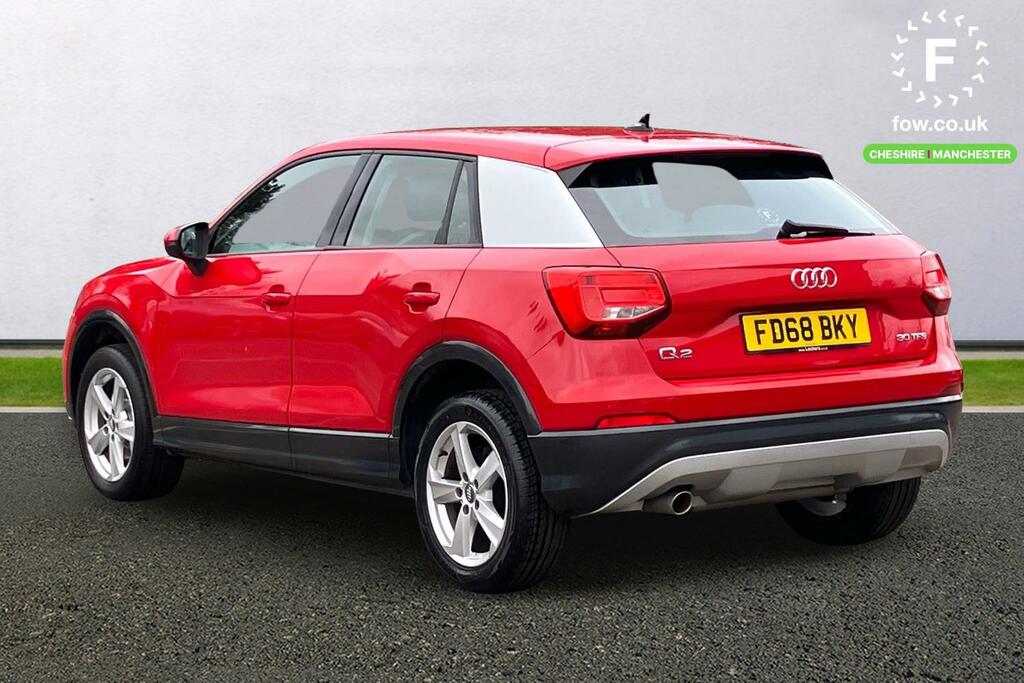 Audi Q2 1.0 Tfsi Sport FD68BKY Red #2
