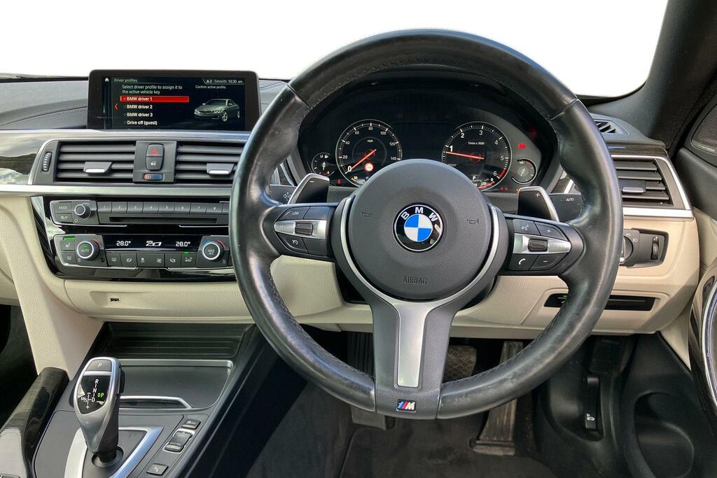 BMW 4 Series Gran Coupe 435D Xdrive M Sport Professional Media SW18AOJ Black #5