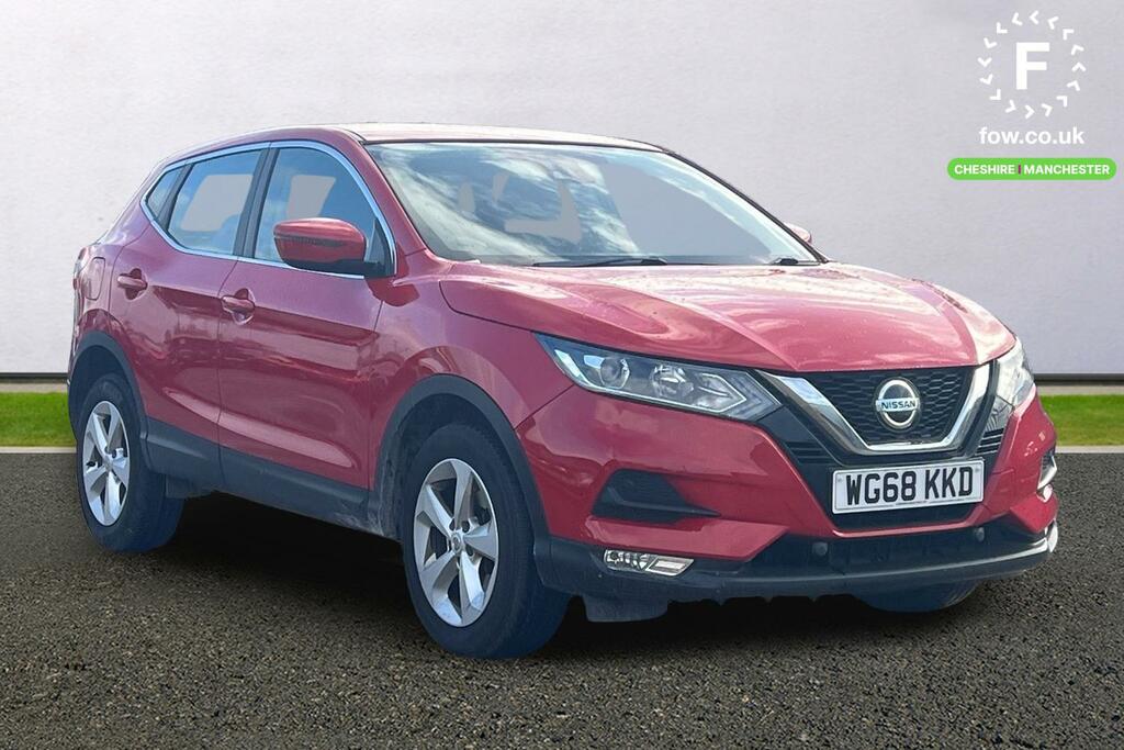 Nissan Qashqai 1.3 Dig-t Acenta Premium WG68KKD Red