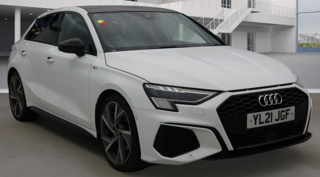 Audi A3 35 Tfsi Vorsprung S Tronic YL21JGF White