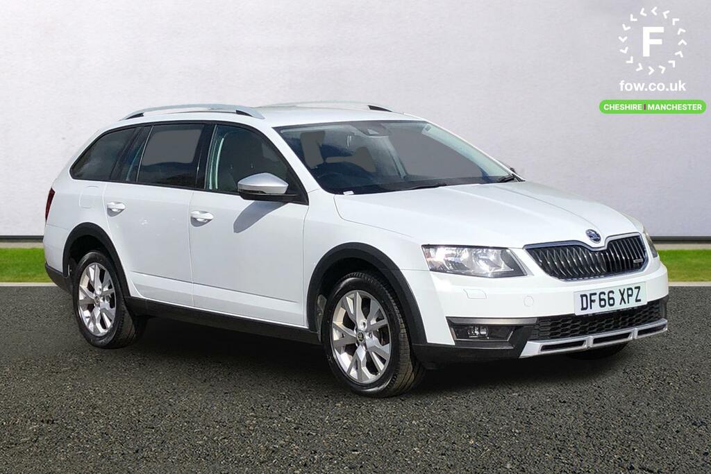 Skoda Octavia 2.0 Tdi Cr 184 Scout 4X4 Dsg White