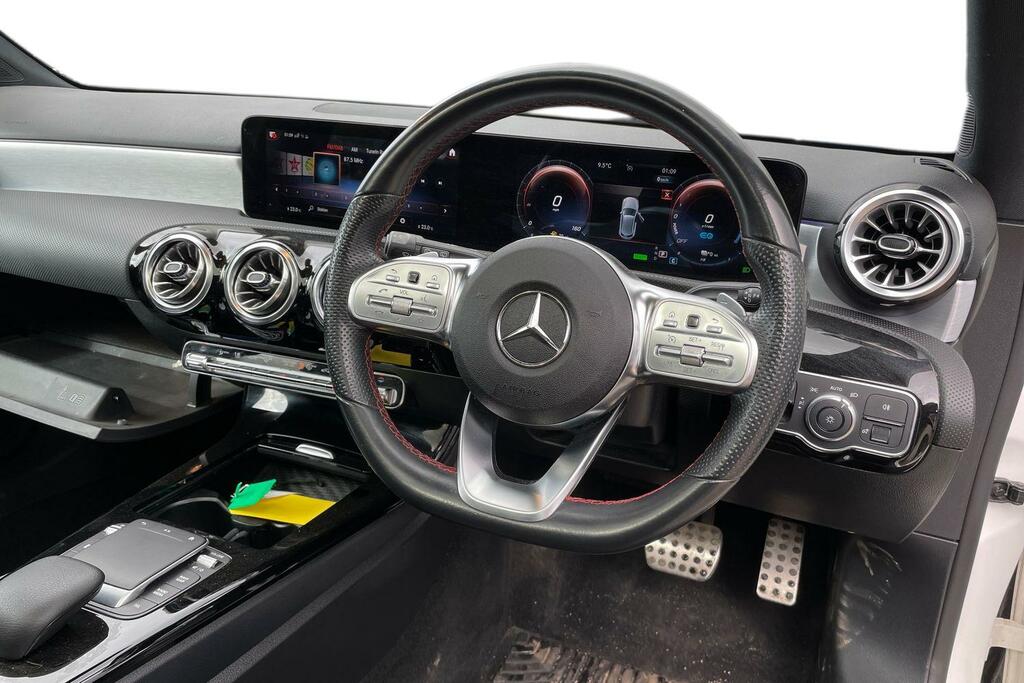 Mercedes-Benz A Class A250e Amg Line Premium Plus FX71PVW White #3