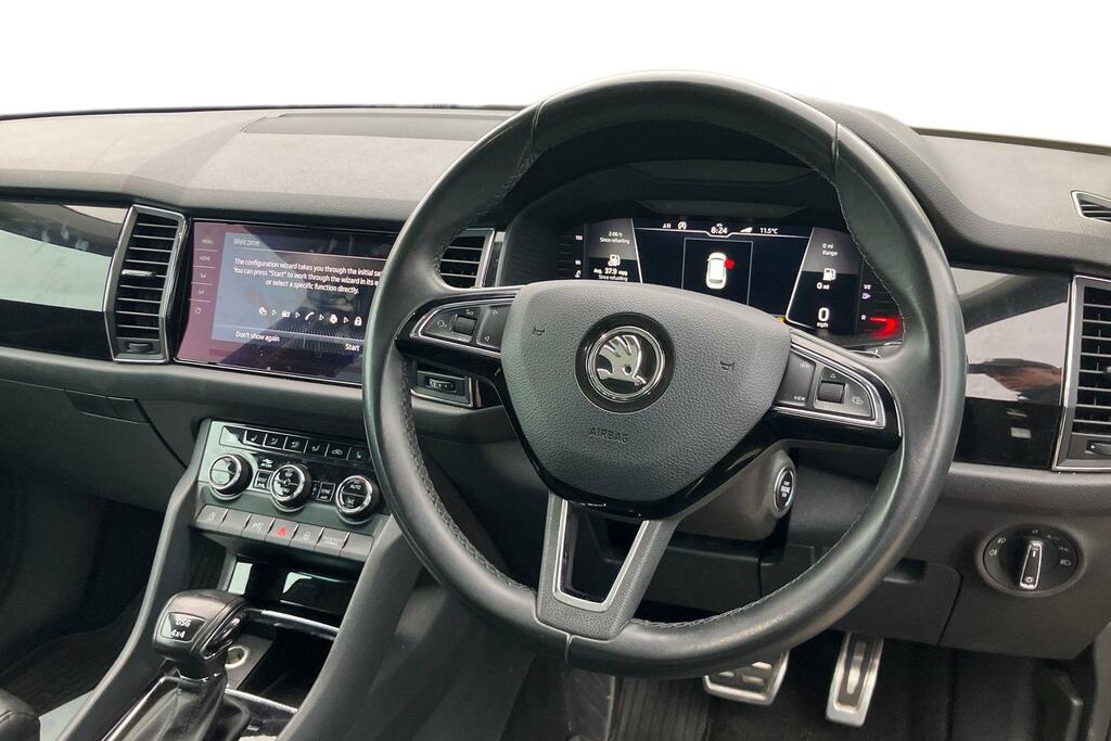 Skoda Kodiaq 2.0 Tsi 190 Laurin Klement 4X4 Dsg 7 Seat Black #3