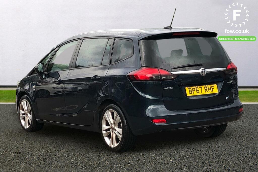 Vauxhall Zafira Tourer 1.4T Sri Nav BP67RHF Green #2