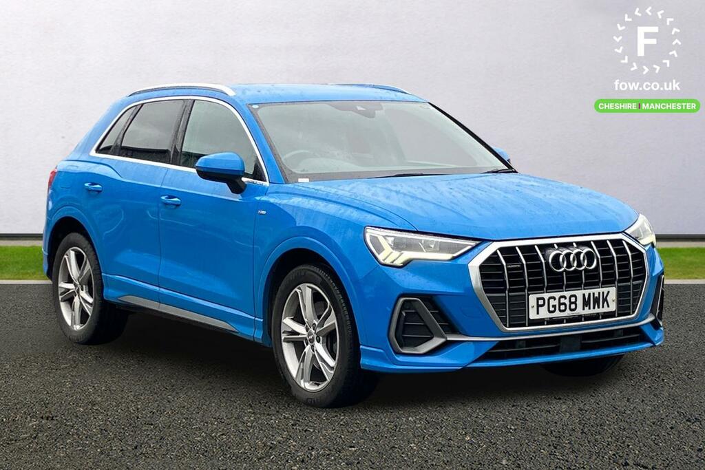 Audi Q3 40 Tfsi Quattro S Line S Tronic Cs Pack Blue