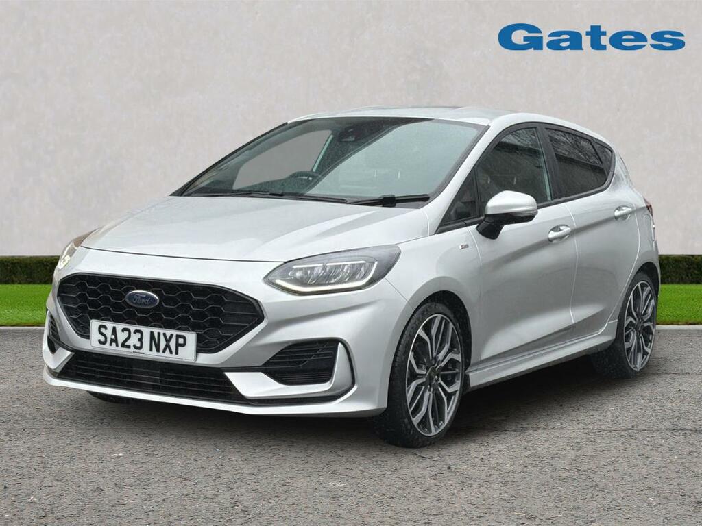Ford Fiesta St-line X 1.0 100Ps SA23NXP Silver #3