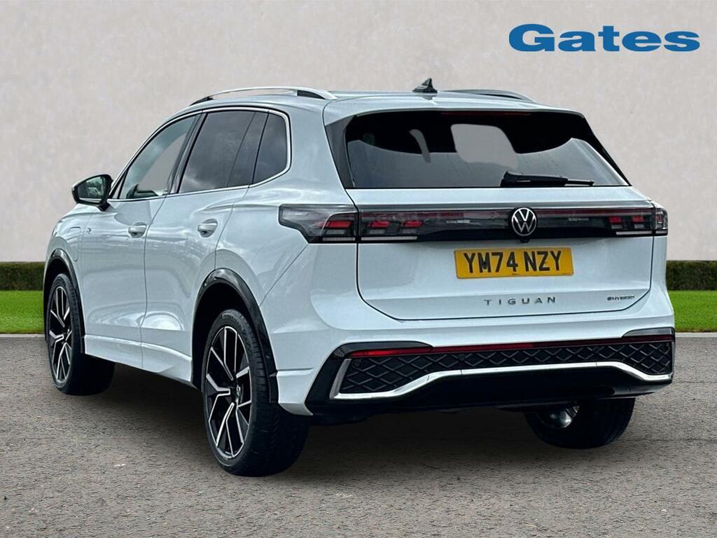 Volkswagen Tiguan Vw R-line 1.5 Phev Tsi YM74NZY White #5