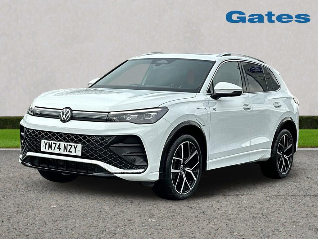 Volkswagen Tiguan Vw R-line 1.5 Phev Tsi YM74NZY White #3