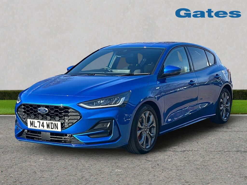 Ford Focus St-line 1.0 Mhev 125Ps ML74WDN Blue #3