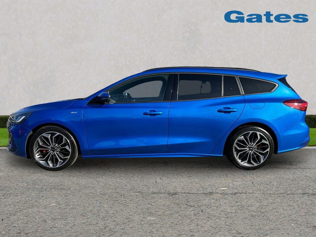Ford Focus Estate St-line X 1.0 Mhev 125Ps EK74YUH Blue #4