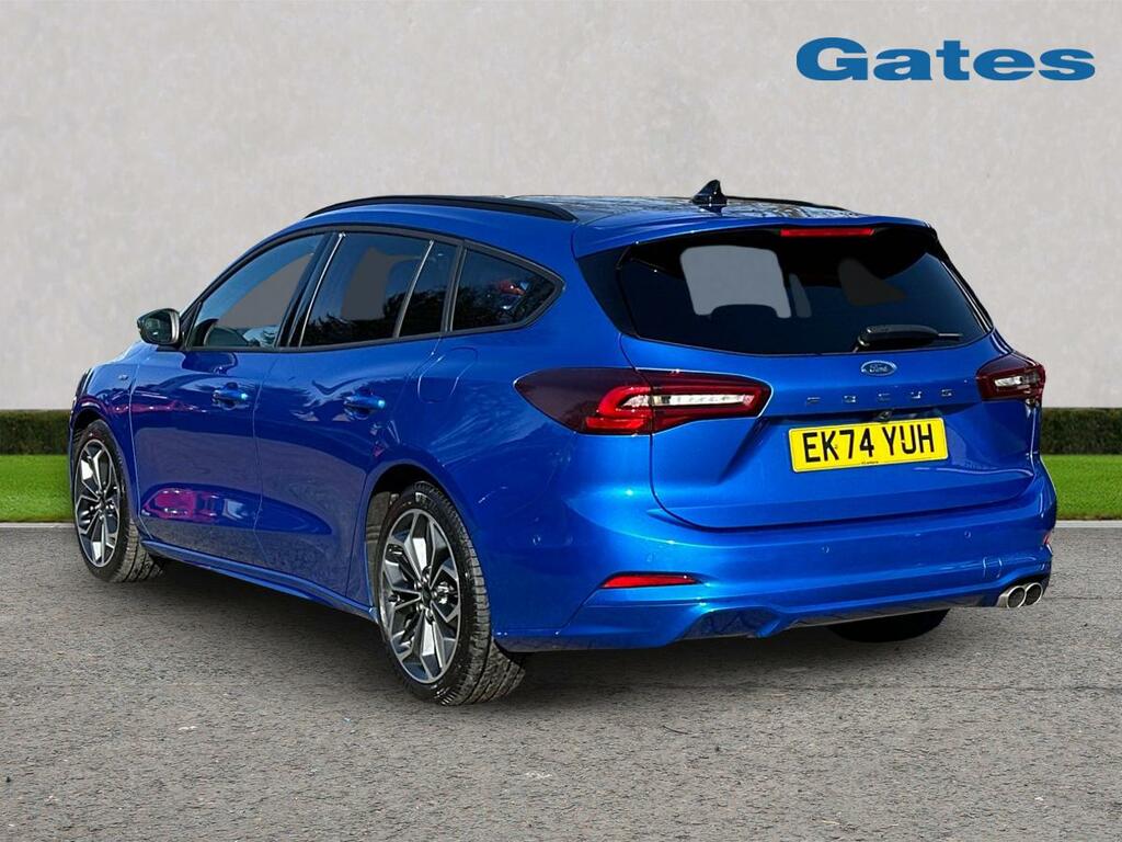 Ford Focus Estate St-line X 1.0 Mhev 125Ps EK74YUH Blue #5