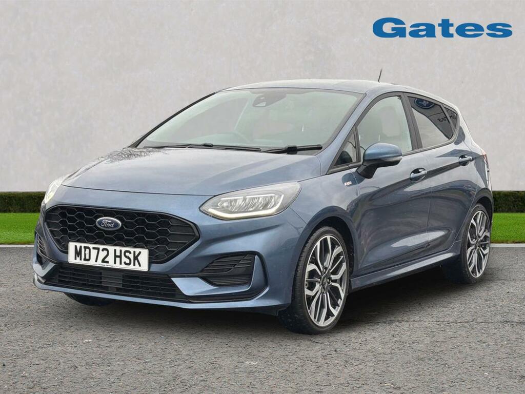 Ford Fiesta St-line X 1.0 100Ps MD72HSK Blue #3