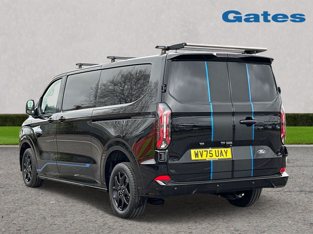 Ford Transit Custom 320 Lwb 2.0 Tdci Sport 170Ps WV75UAY Black #6