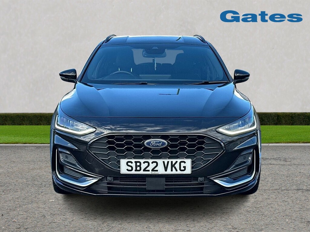 Ford Focus Estate St-line Vignale 1.0 125Ps SB22VKG Black #2