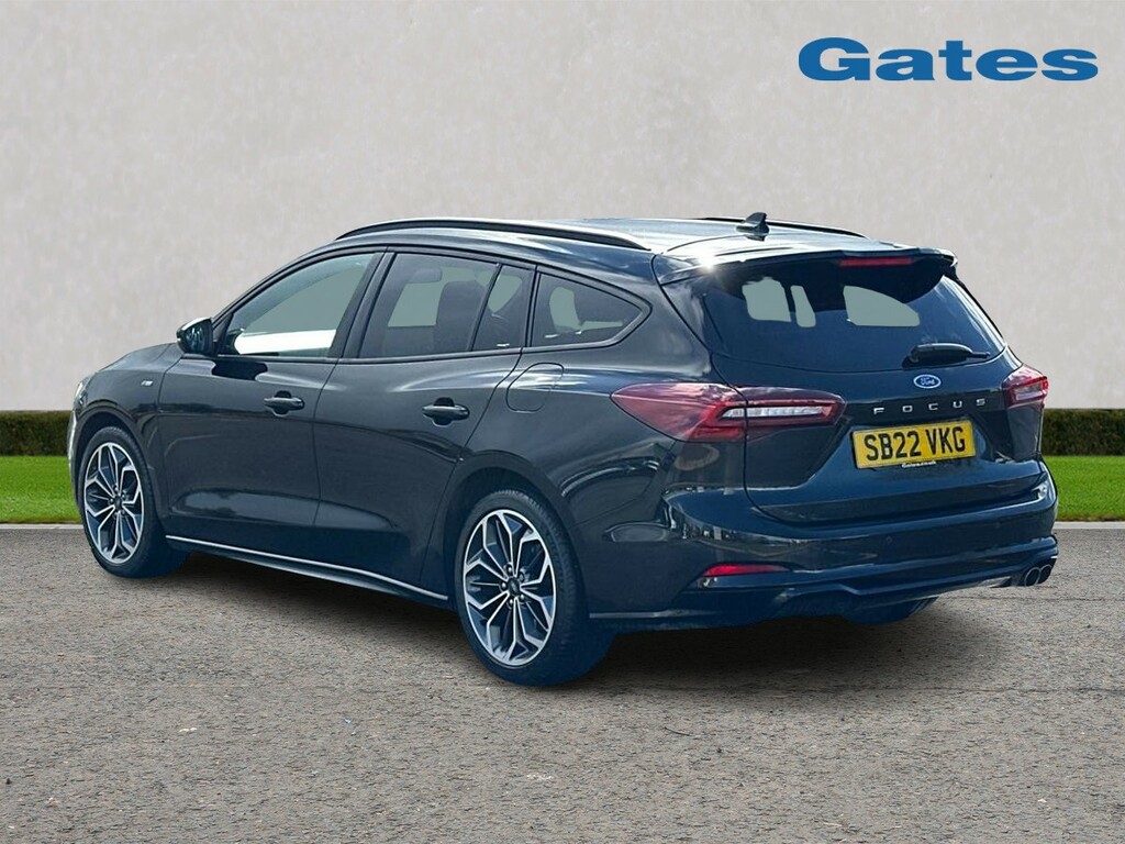 Ford Focus Estate St-line Vignale 1.0 125Ps SB22VKG Black #5