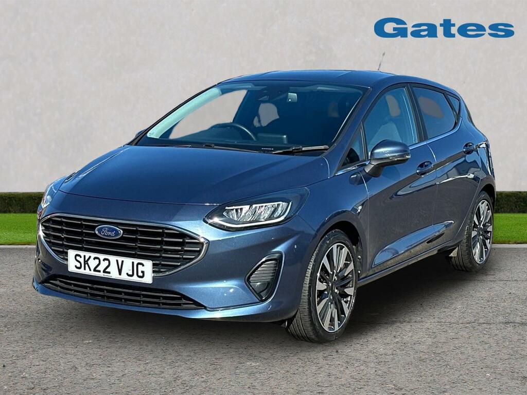 Ford Fiesta Titanium Vignale 1.0 125Ps Mhev SK22VJG Blue #3
