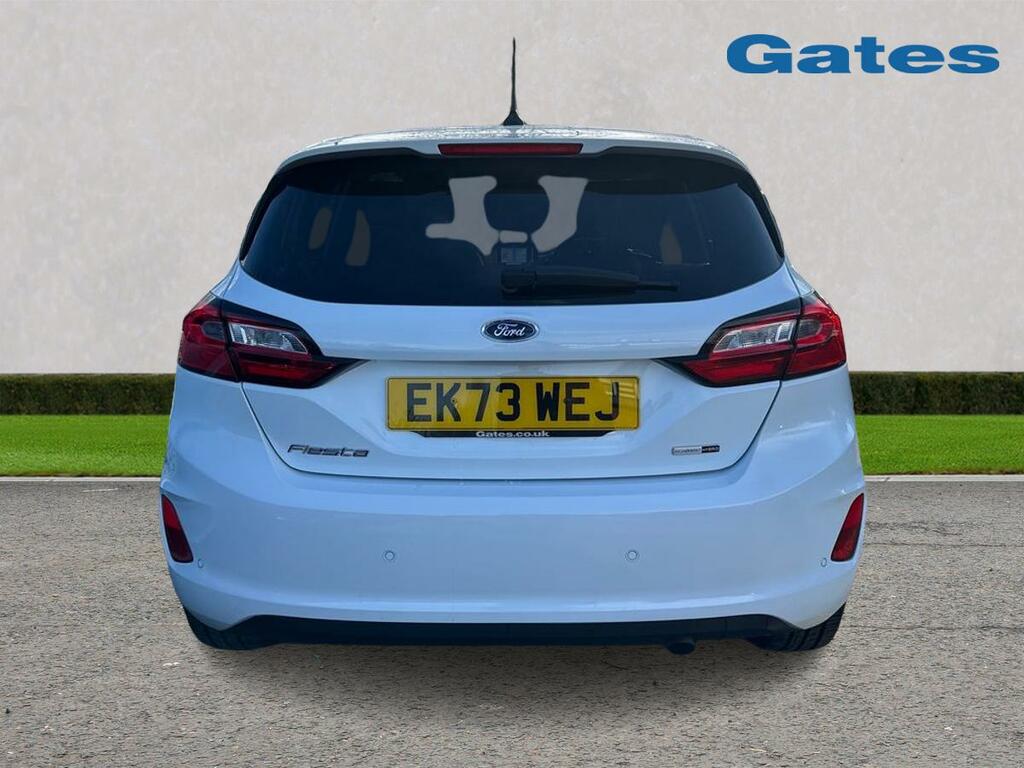 Ford Fiesta Titanium 1.0 Mhev 125Ps EK73WEJ White #6
