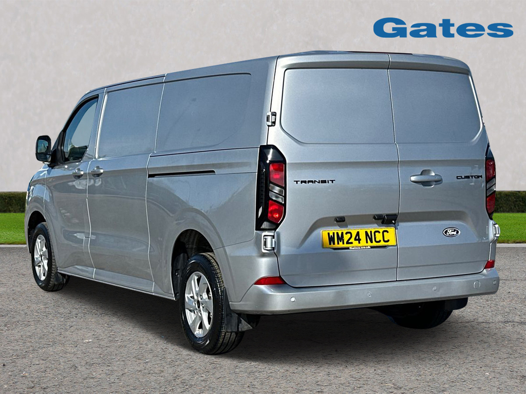 Ford Transit Custom 300 Lwb 2.0 Tdci Limited 136Ps WM24NCC Silver #6