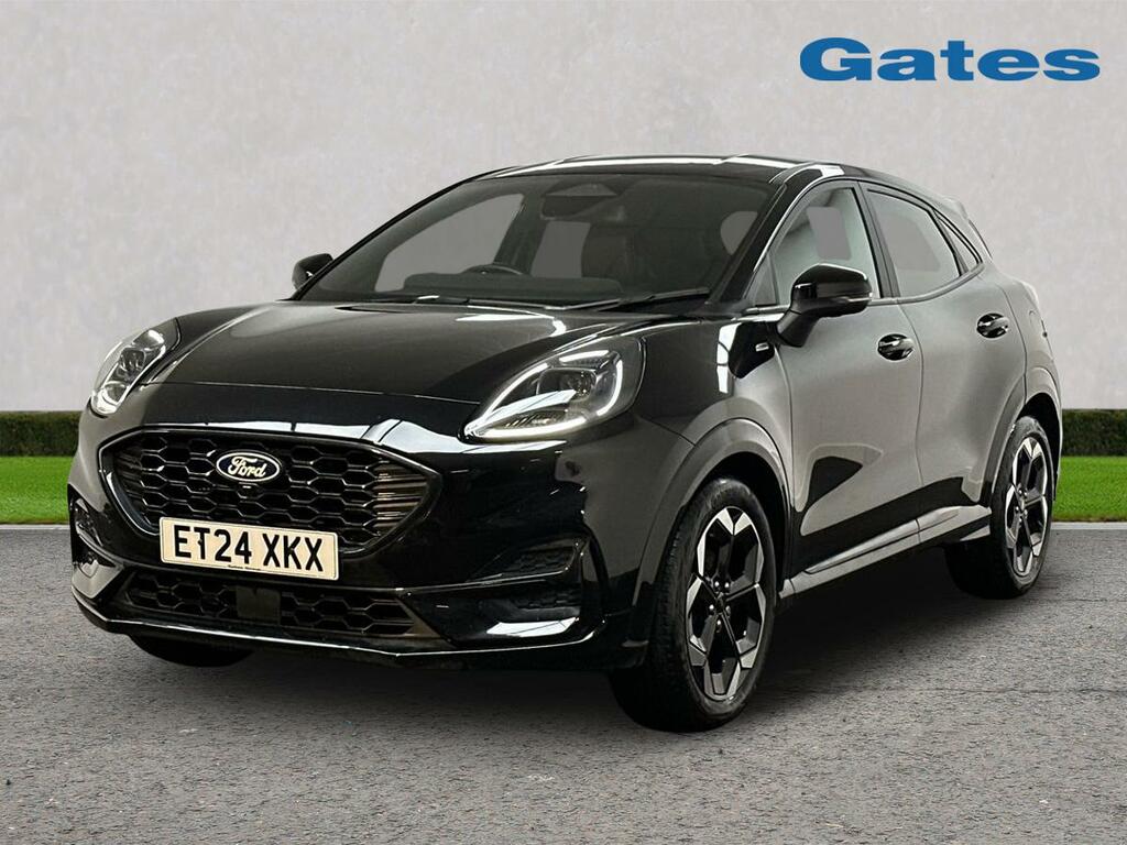 Ford Puma St-line X 1.0 Mhev 125Ps ET24XKX Black #3