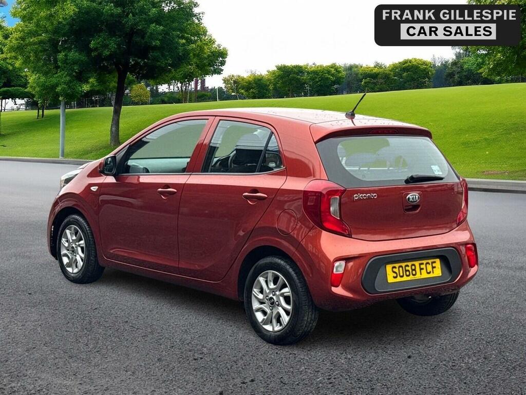Kia Picanto Hatchback 1.0 2 Euro 6 201968 SO68FCF Orange #5