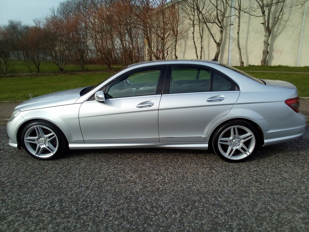 Mercedes-Benz C Class Saloon C220 2.1 Cdi Sport 200909 MK09UPS Silver #5