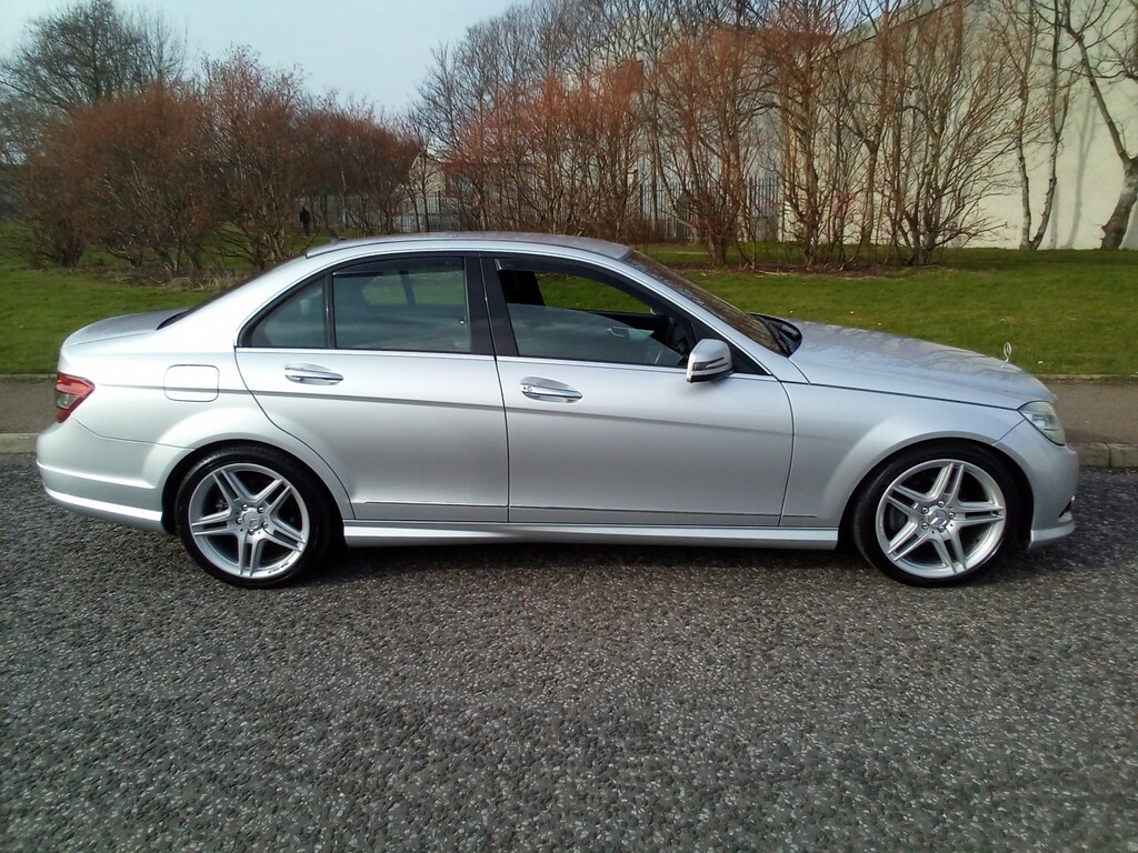 Mercedes-Benz C Class Saloon C220 2.1 Cdi Sport 200909 MK09UPS Silver #4
