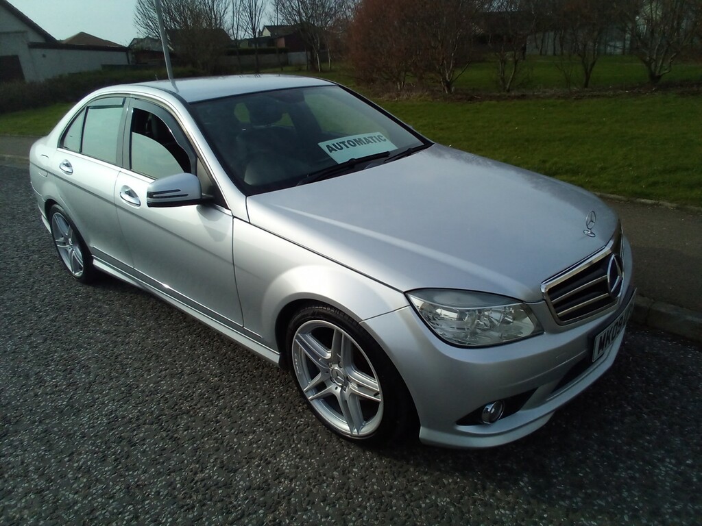 Mercedes-Benz C Class Saloon C220 2.1 Cdi Sport 200909 MK09UPS Silver #3