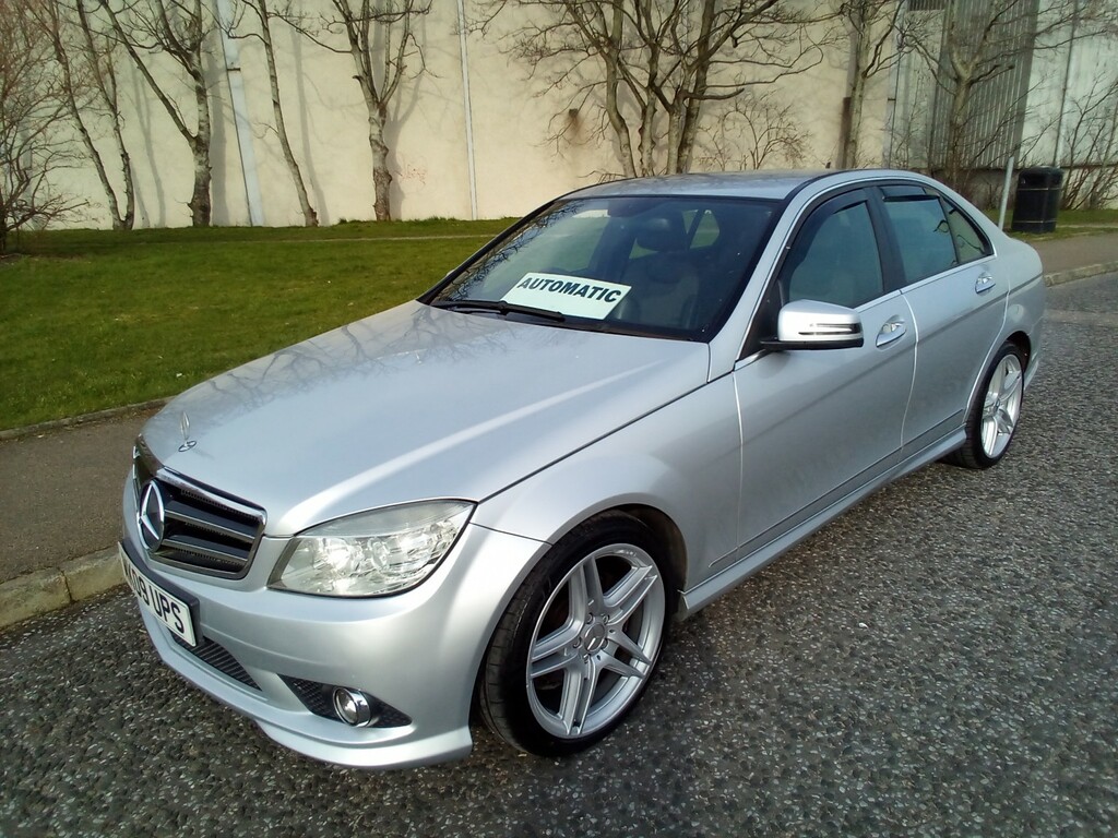 Mercedes-Benz C Class Saloon C220 2.1 Cdi Sport 200909 Silver