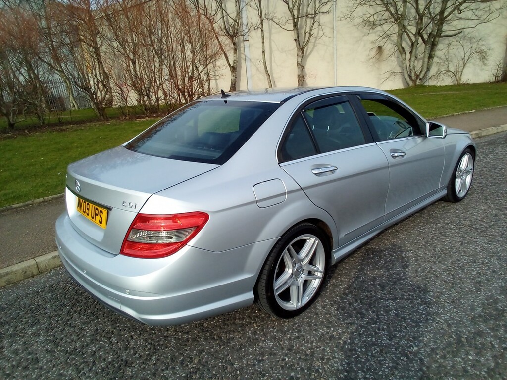 Mercedes-Benz C Class Saloon C220 2.1 Cdi Sport 200909 MK09UPS Silver #6