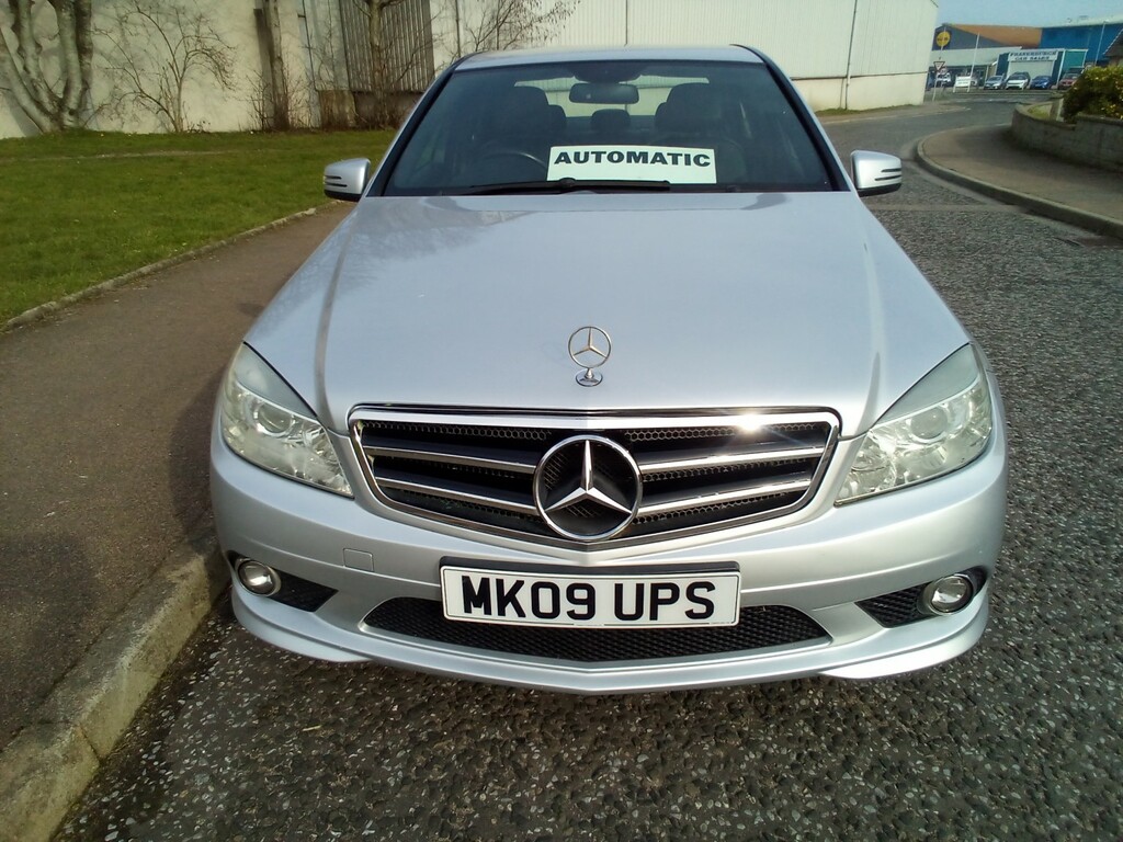 Mercedes-Benz C Class Saloon C220 2.1 Cdi Sport 200909 MK09UPS Silver #2