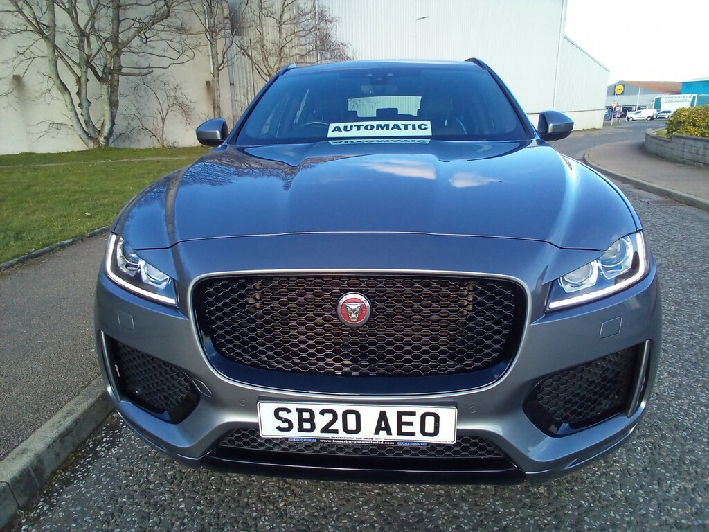 Jaguar F-Pace Suv 2.0 D180 Chequered Flag 4Wd 202020 SB20AEO Grey #2