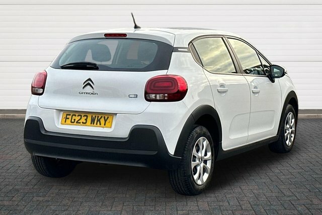 Citroen C3 Puretech You Hatchback FG23WKY White #3