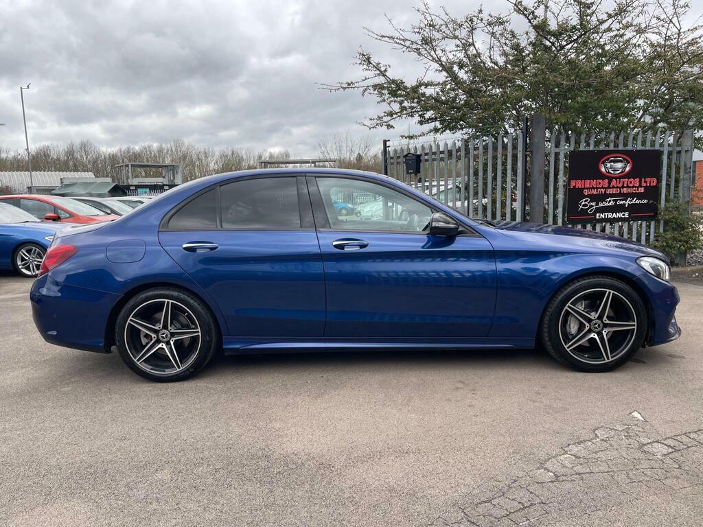 Mercedes-Benz C Class 2.1 C220d Amg Line Premium G-tronic Euro 6 S S Blue #3
