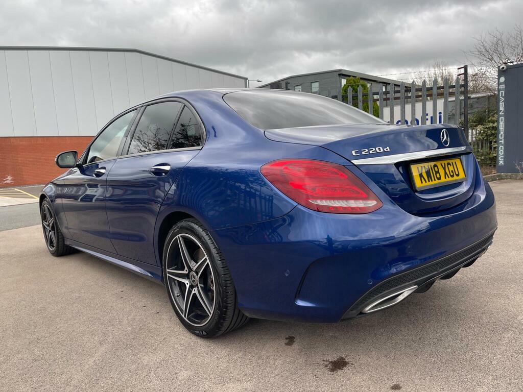 Mercedes-Benz C Class 2.1 C220d Amg Line Premium G-tronic Euro 6 S S Blue #6