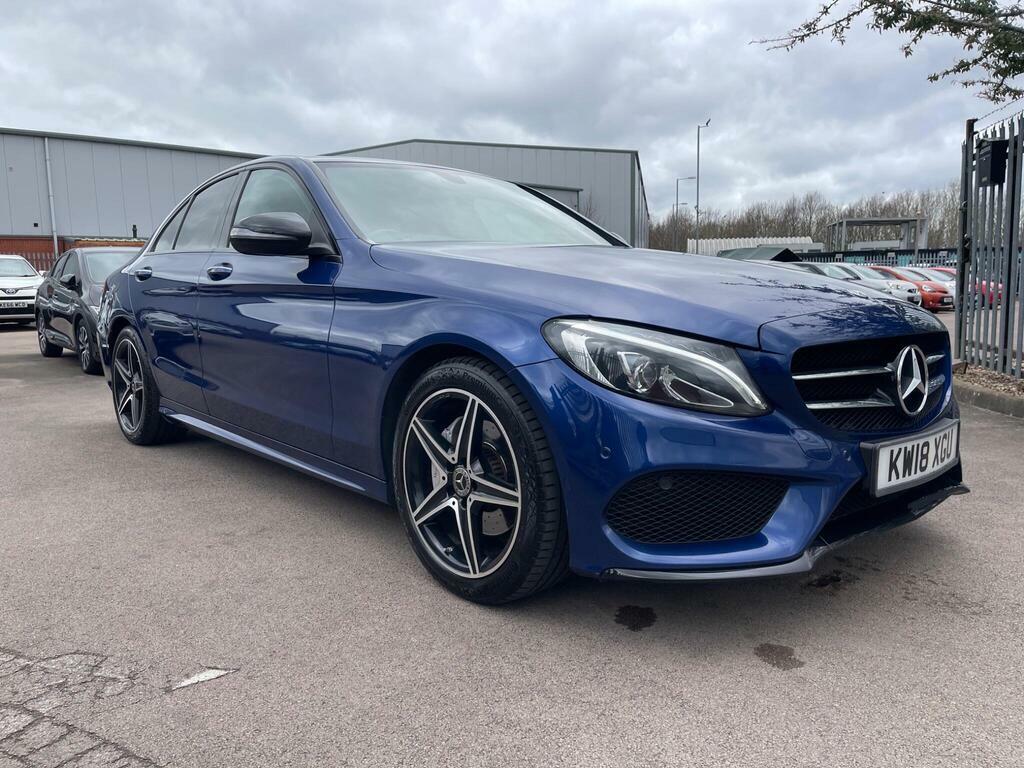 Mercedes-Benz C Class 2.1 C220d Amg Line Premium G-tronic Euro 6 S S Blue