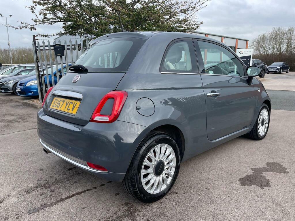 Fiat 500 1.2 Lounge Euro 6 S S EU67YCV Grey #4