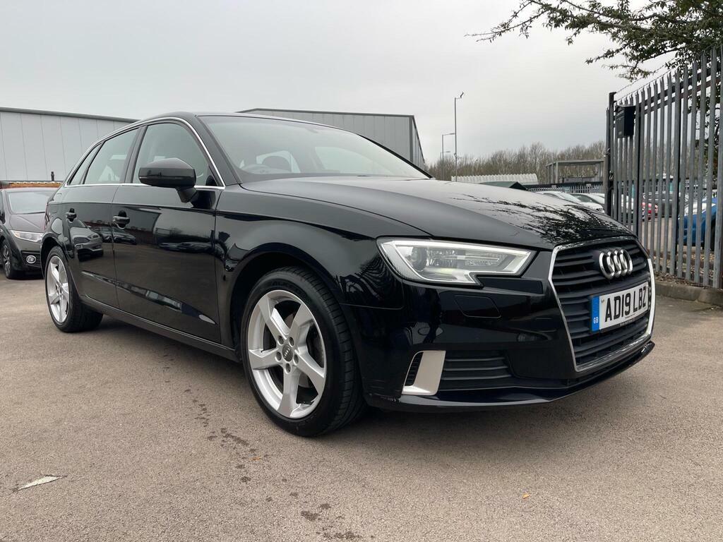 Audi A3 2.0 Tdi 35 Sport Sportback Euro 6 S S Black