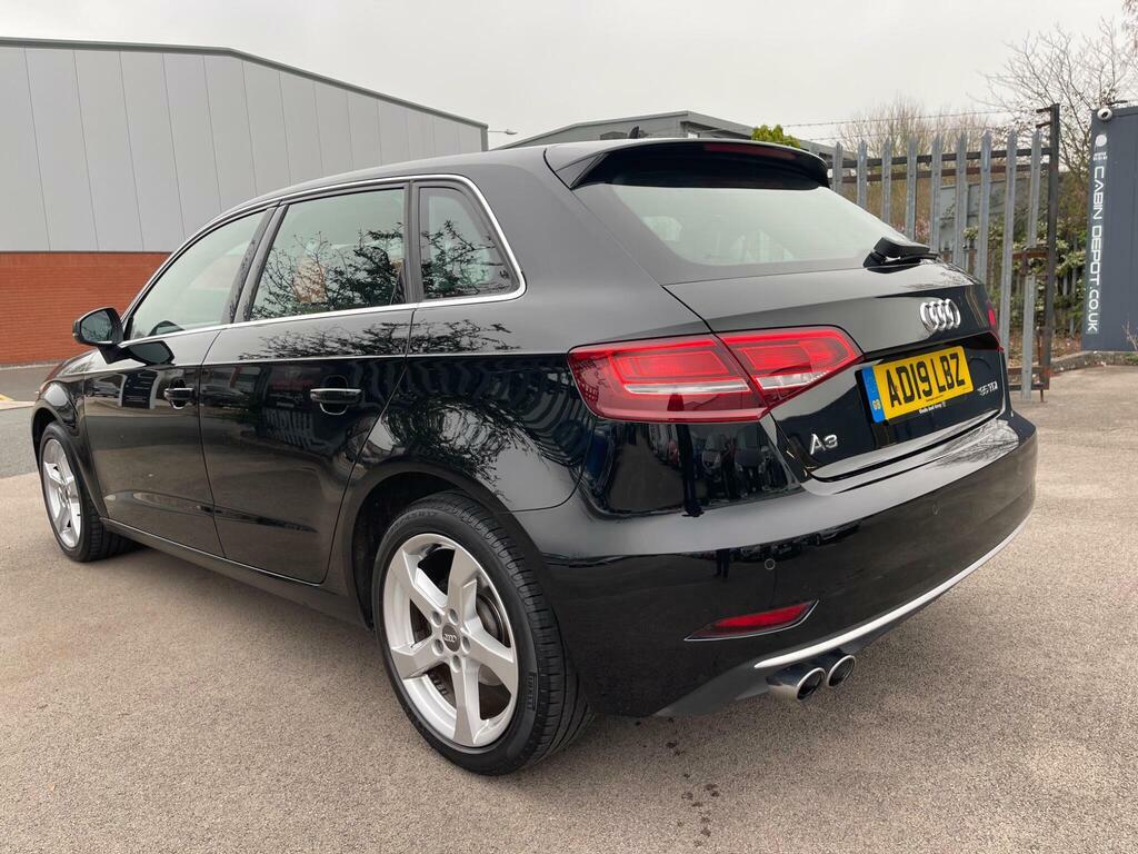 Audi A3 2.0 Tdi 35 Sport Sportback Euro 6 S S Black #6