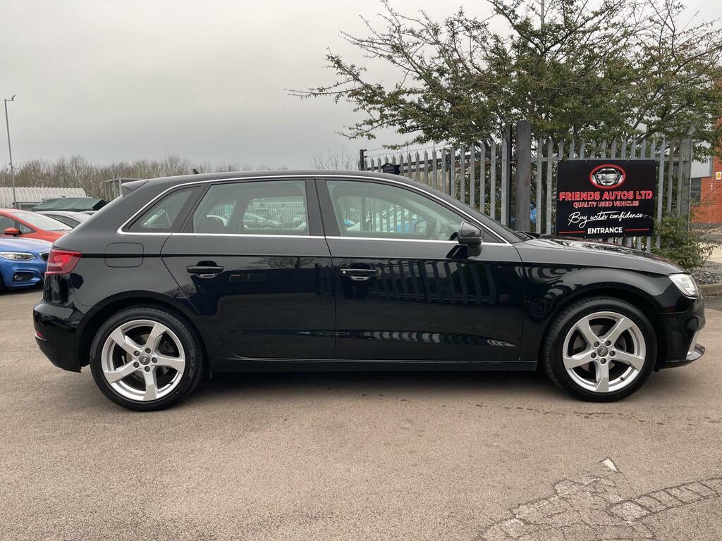 Audi A3 2.0 Tdi 35 Sport Sportback Euro 6 S S Black #3