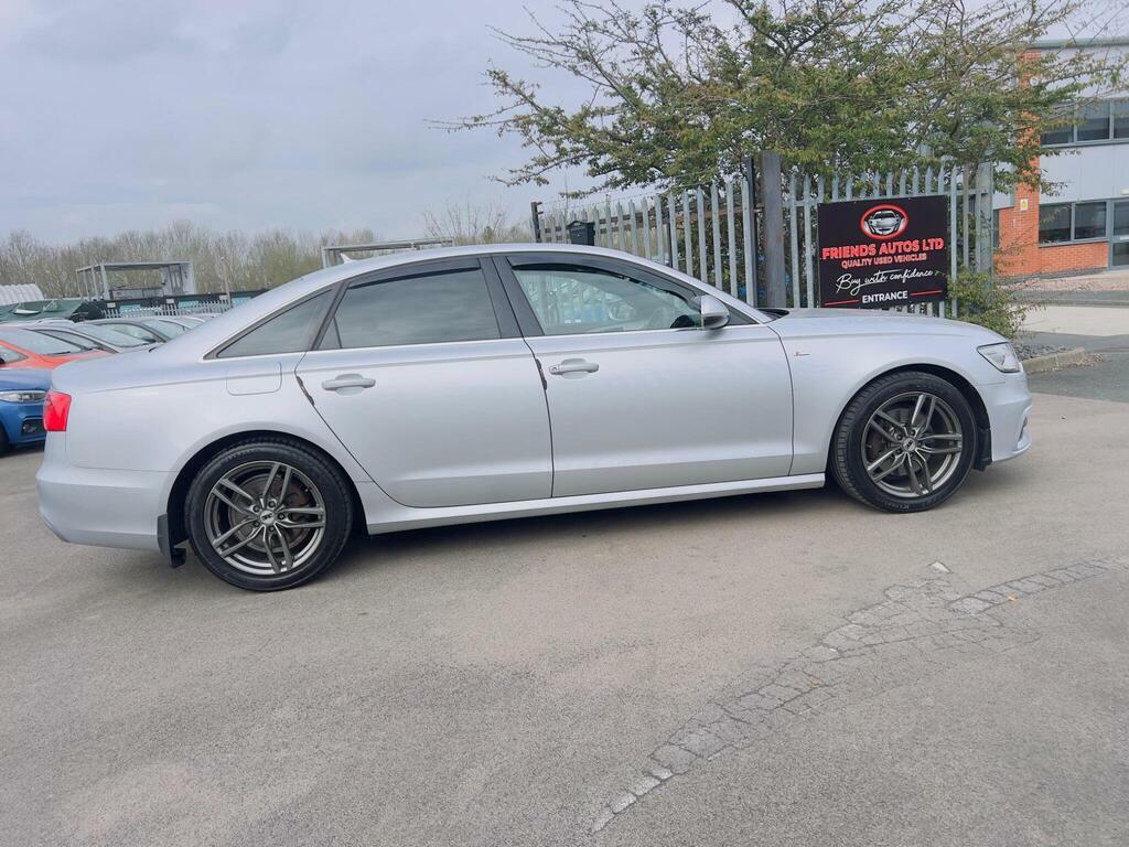 Audi A6 Saloon 2.0 Tdi S Line Multitronic Euro 5 S S Silver #3