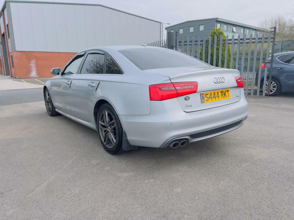 Audi A6 Saloon 2.0 Tdi S Line Multitronic Euro 5 S S Silver #6