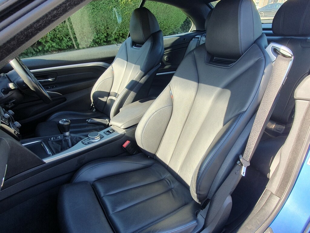 BMW 4 Series 2.0 420D M Sport Convertible 2017 YD17JNZ Blue #3