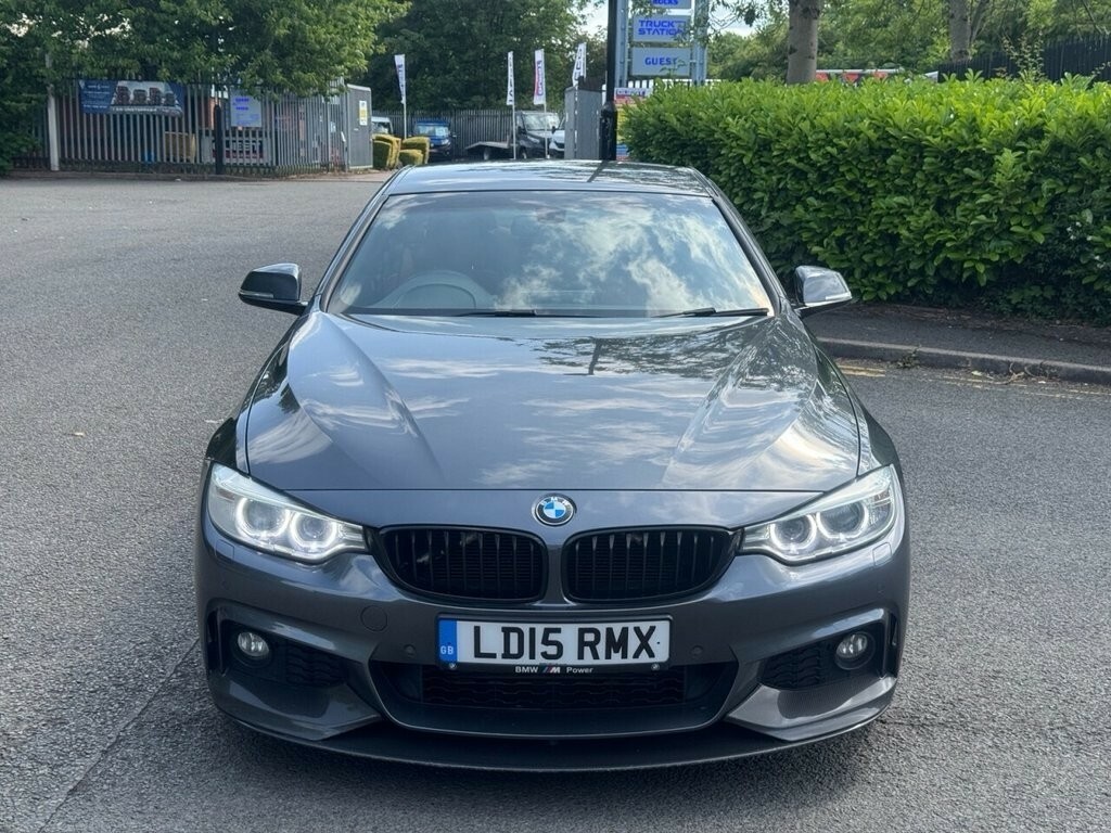 BMW 4 Series Gran Coupe 2.0 420D Xdrive M Sport Coupe 2015 LD15RMX Grey #4