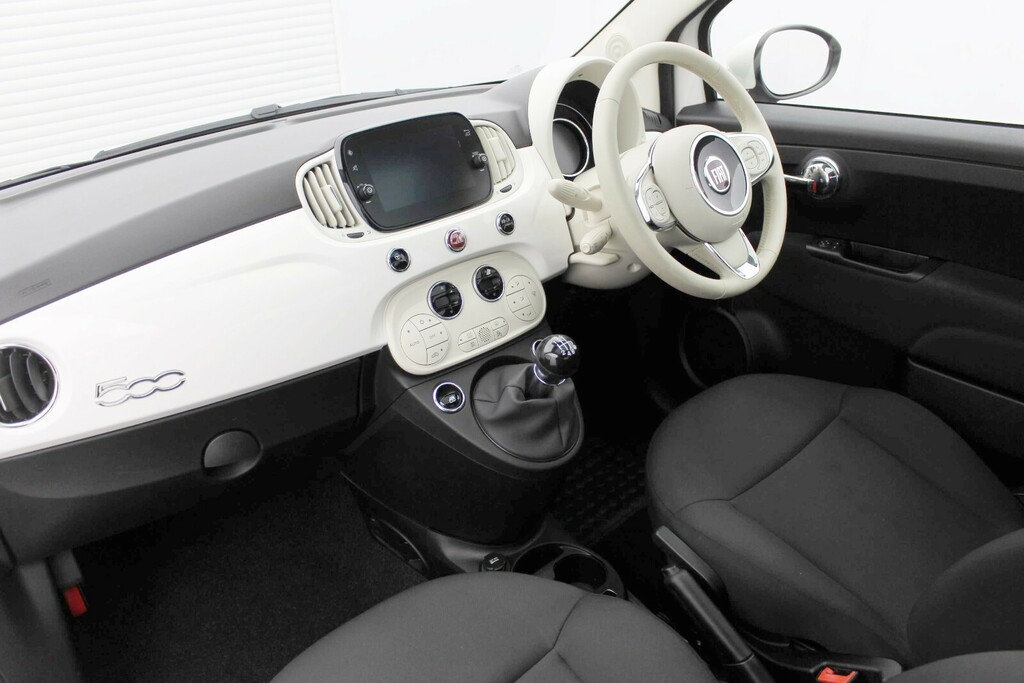 Fiat 500 1.0 Mild Hybrid Top WO23YWT White #5