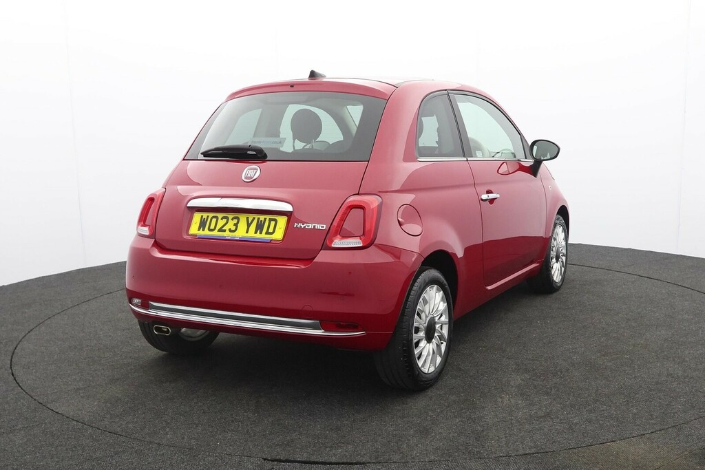 Fiat 500 1.0 Mild Hybrid Top WO23YWD Red #3