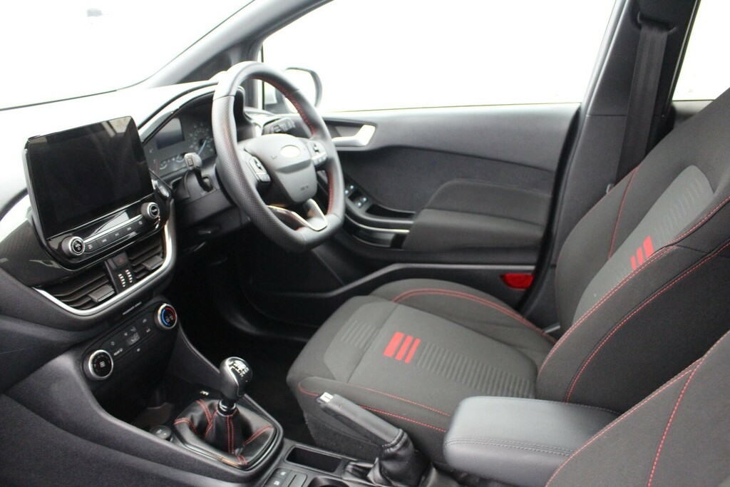 Ford Fiesta 1.0T Ecoboost St-line YGZ7552 Silver #5