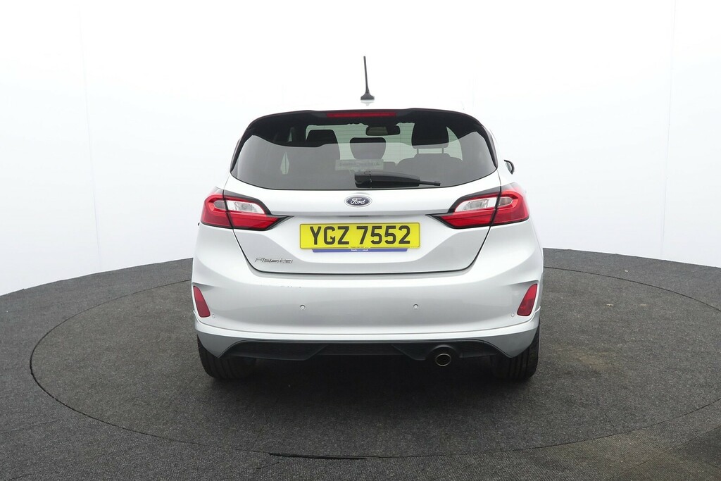 Ford Fiesta 1.0T Ecoboost St-line YGZ7552 Silver #4