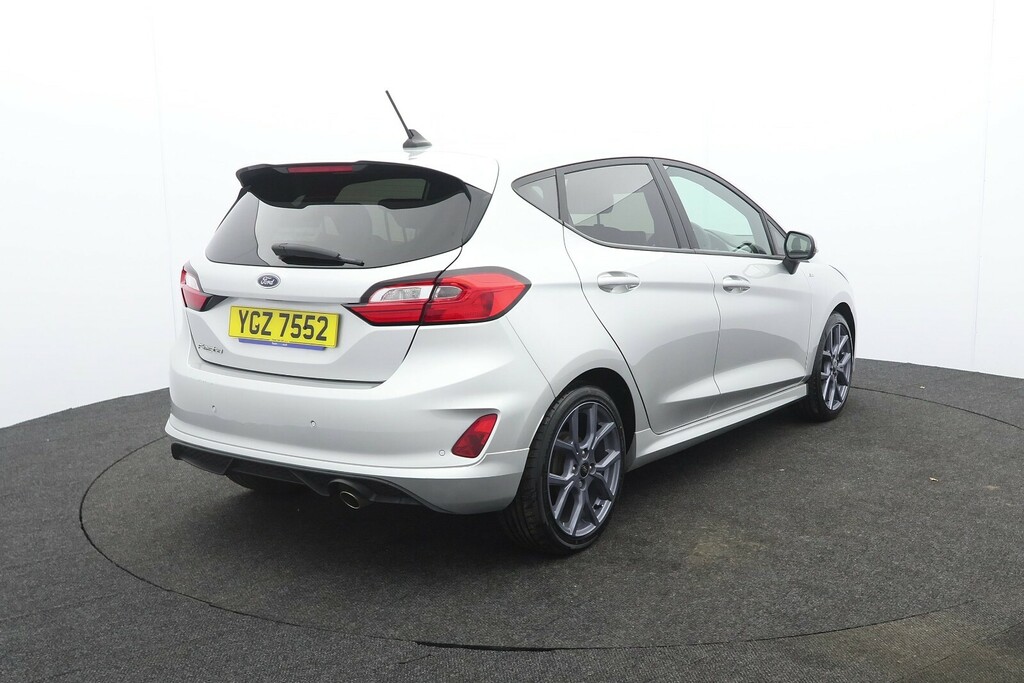 Ford Fiesta 1.0T Ecoboost St-line YGZ7552 Silver #3