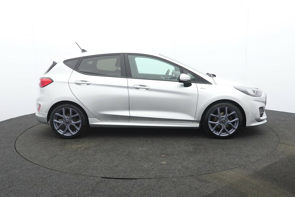 Ford Fiesta 1.0T Ecoboost St-line YGZ7552 Silver #2